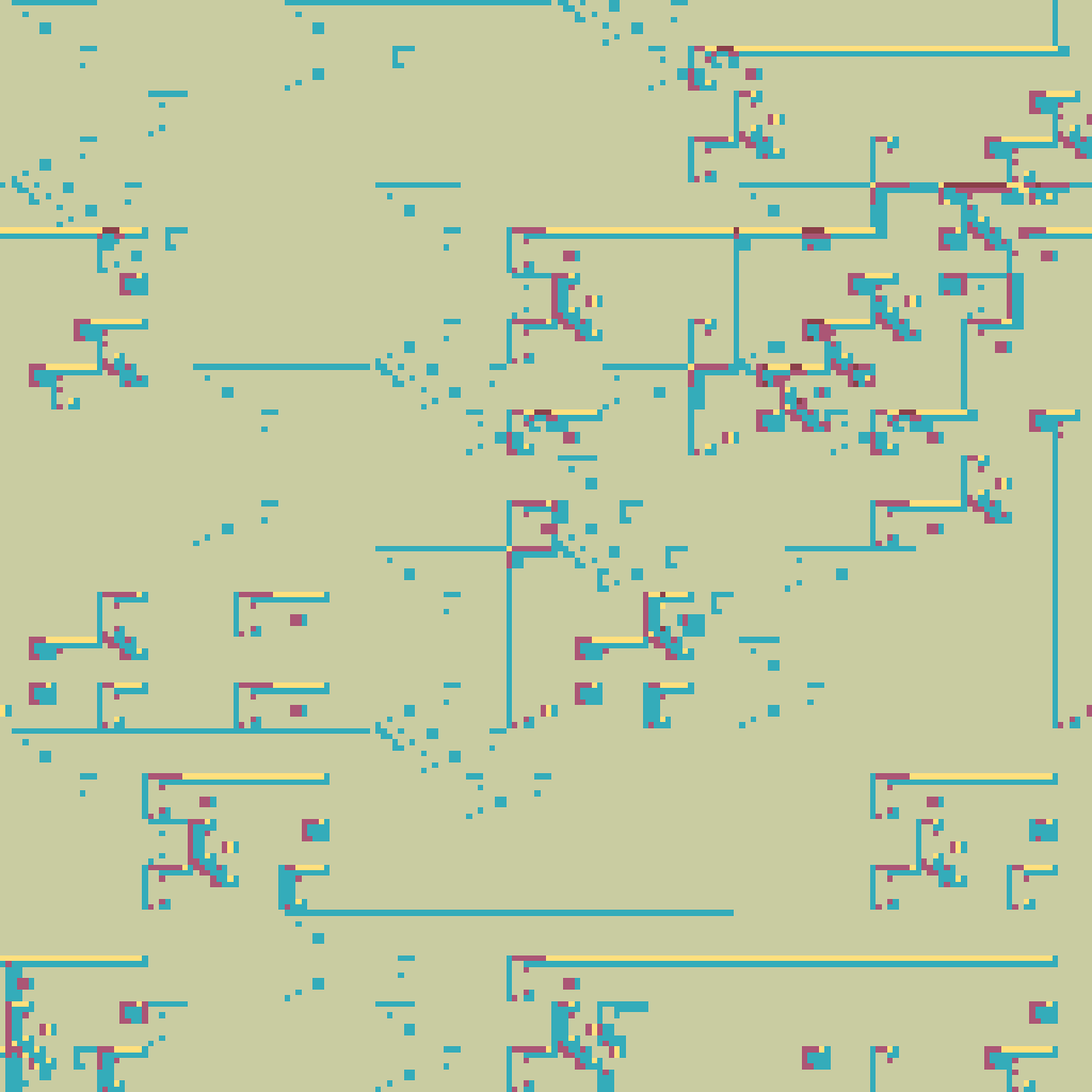 Zero-player game #256 static NFT preview