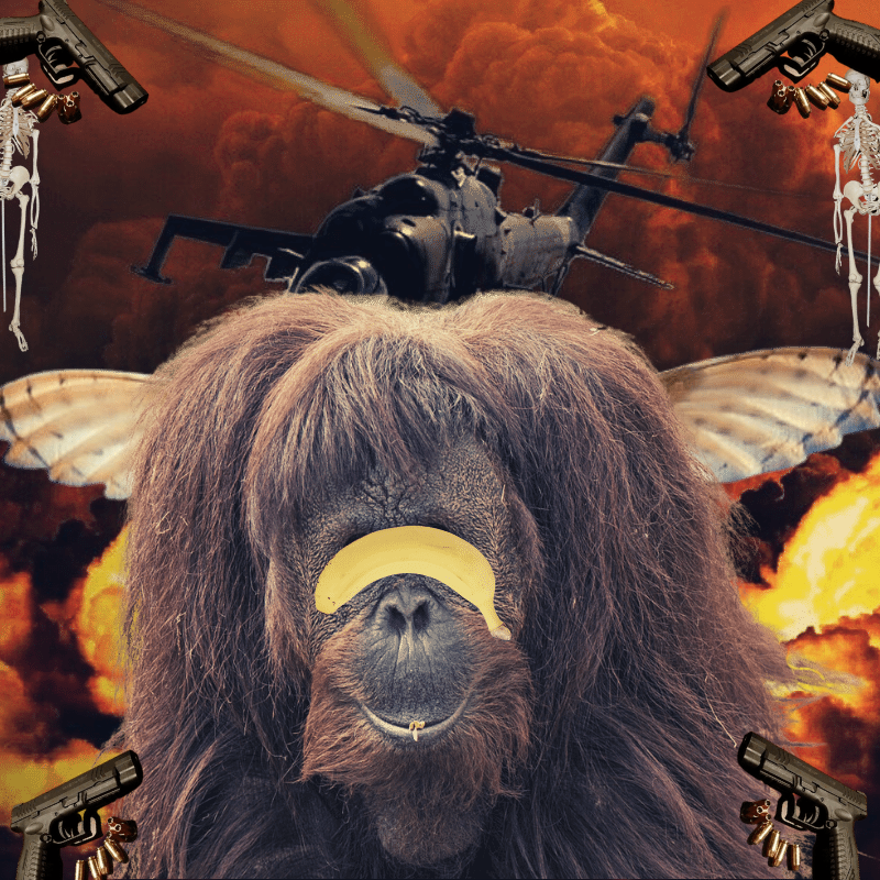 Blinded apes #67 static NFT preview