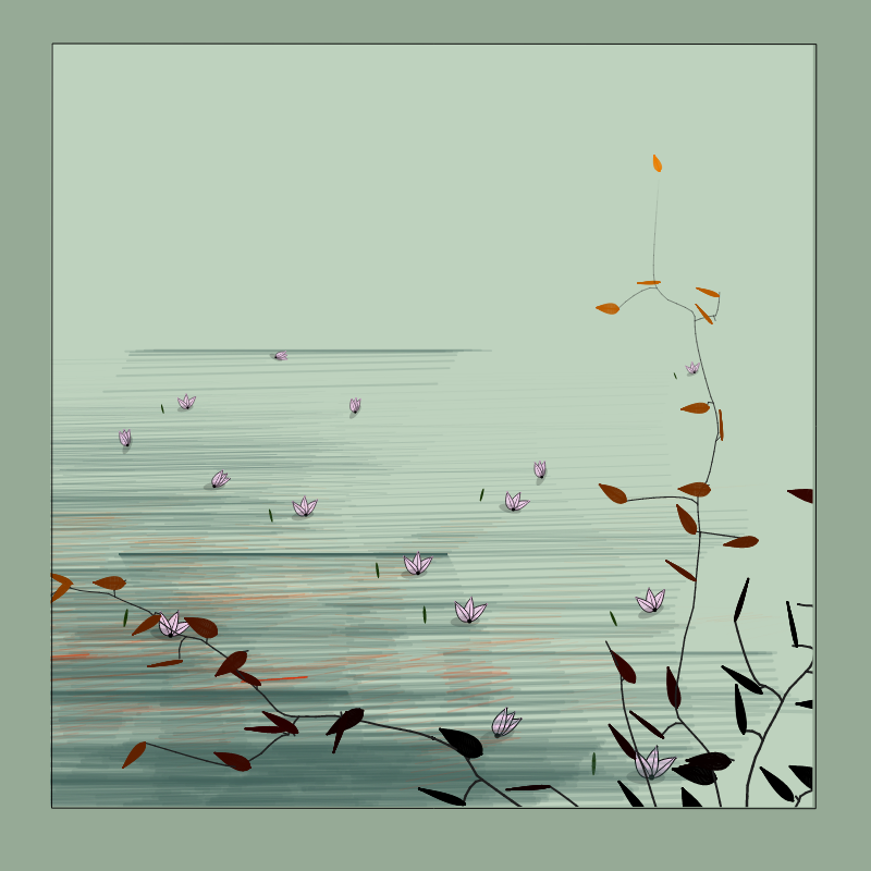 Lotus field #70 static NFT preview