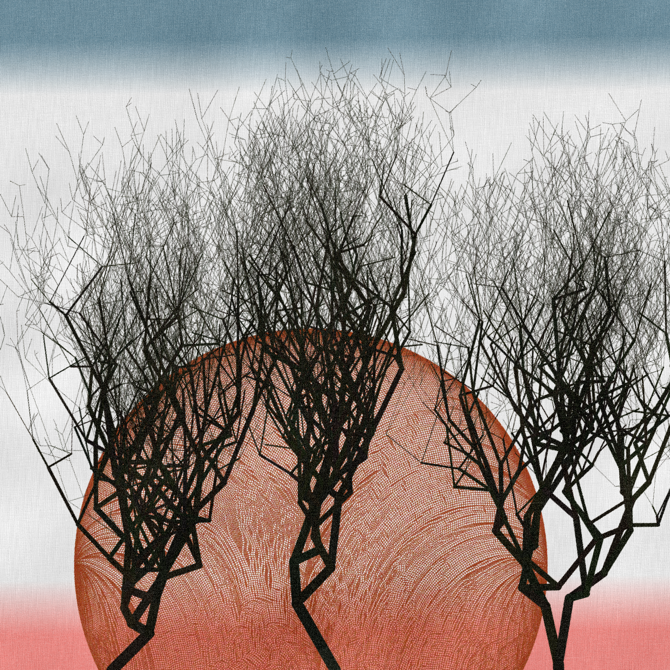 Three dead trees on earth #195 static token preview