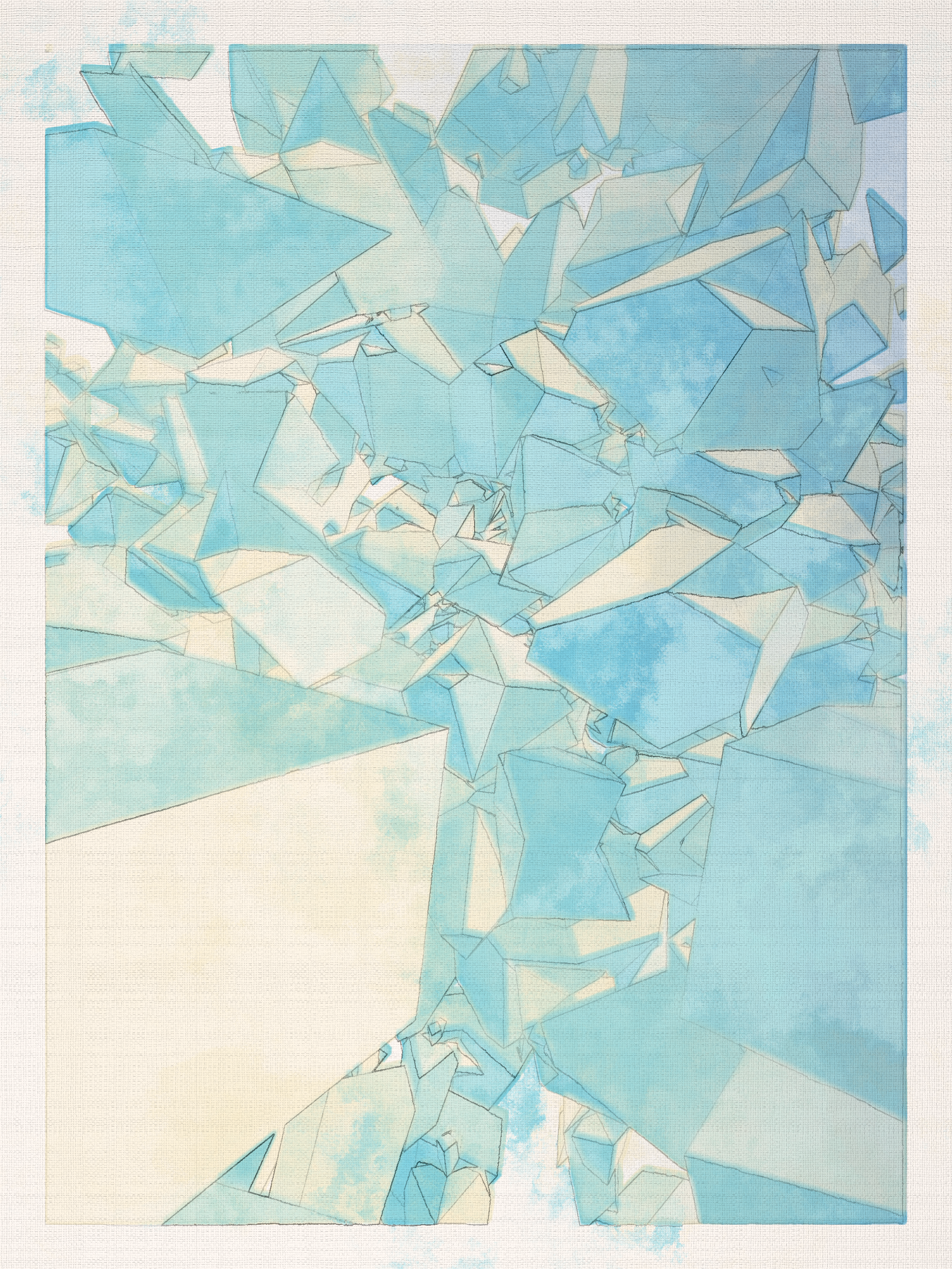 Aquarelle #184 static NFT preview