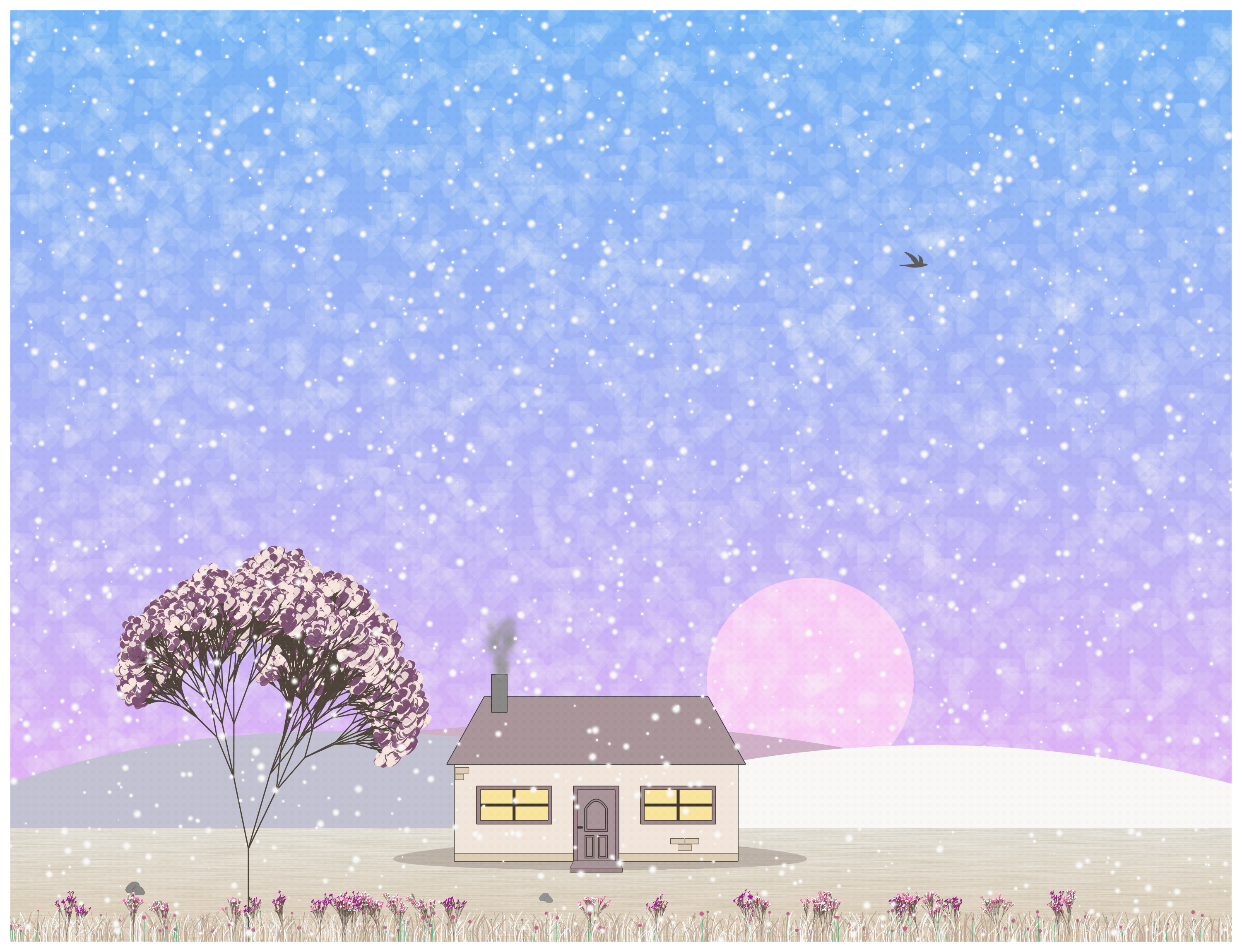 First Snow in La Invernada #9 static token preview