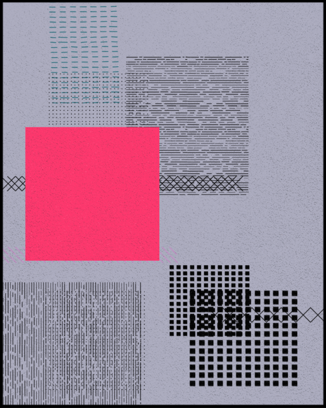 Dance of lines and shapes #48 static token preview