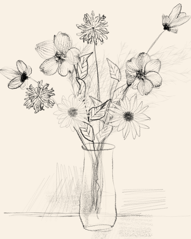 Bouquet numérique #58 static NFT preview