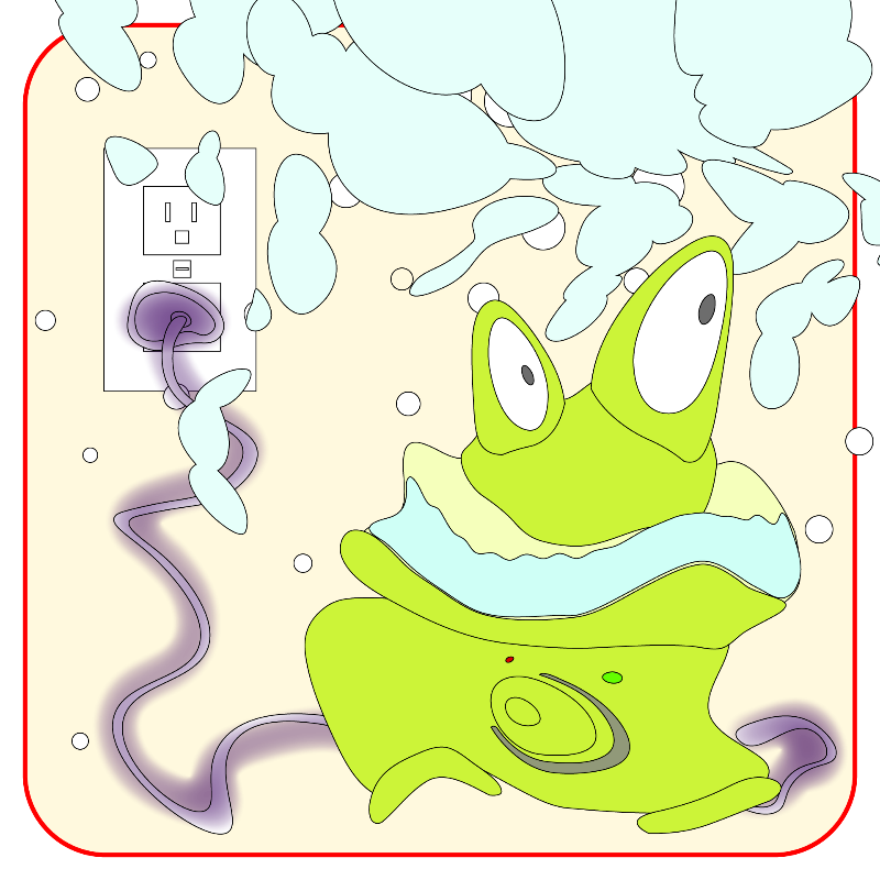 Frog Humidifier #29 static NFT preview
