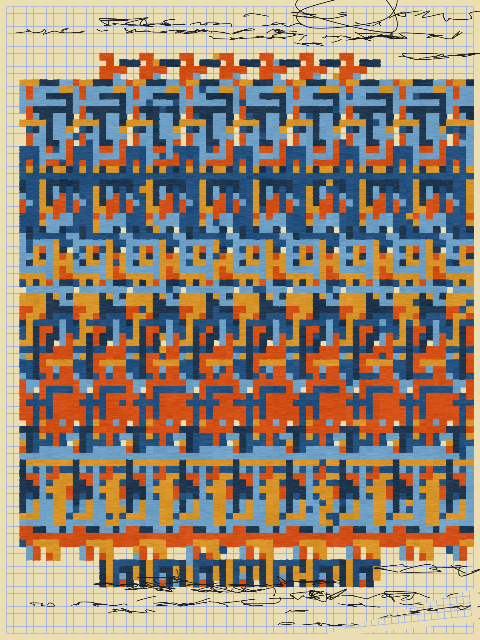 All Fold: Sketch #56 static NFT preview