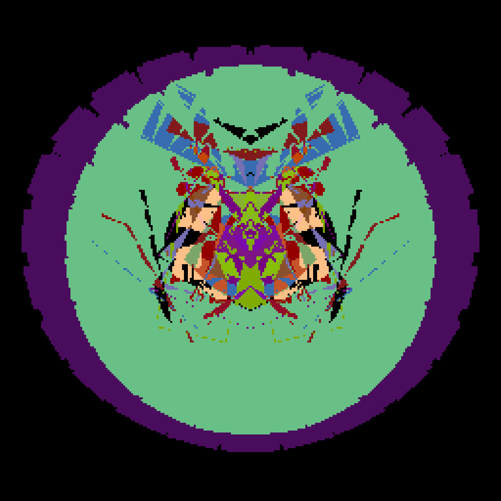 Ideocartography: Planar Slicing Experiment #151 static NFT preview