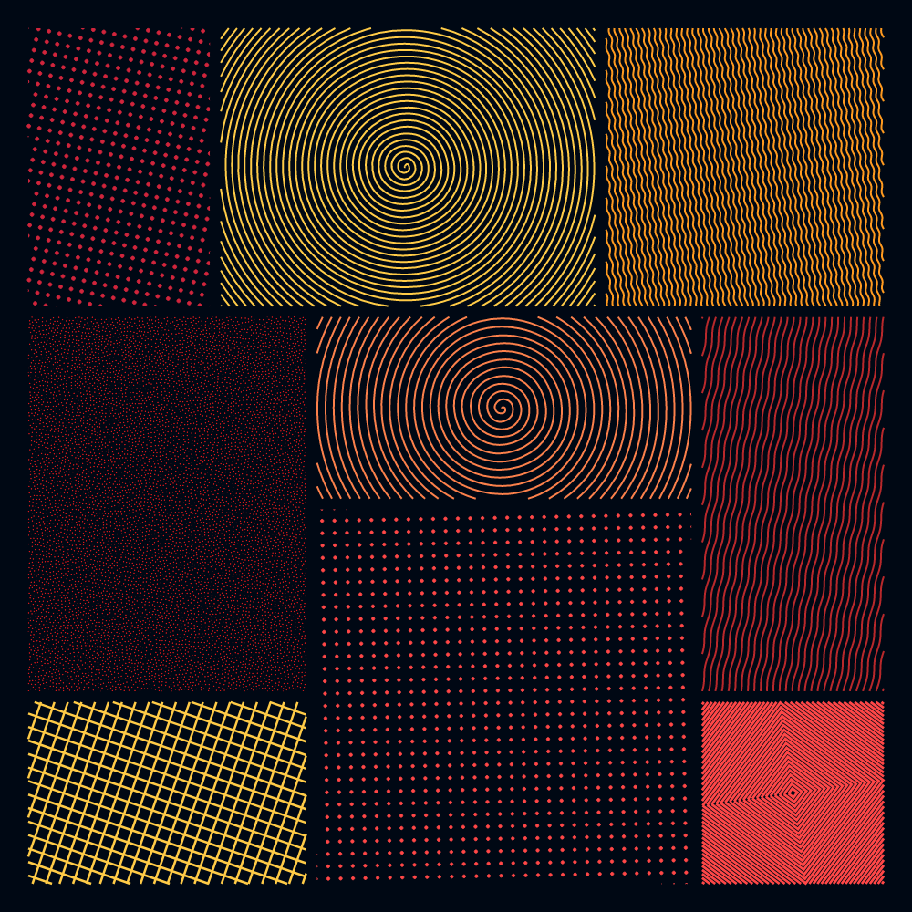 Pattern Grid #73 static NFT preview