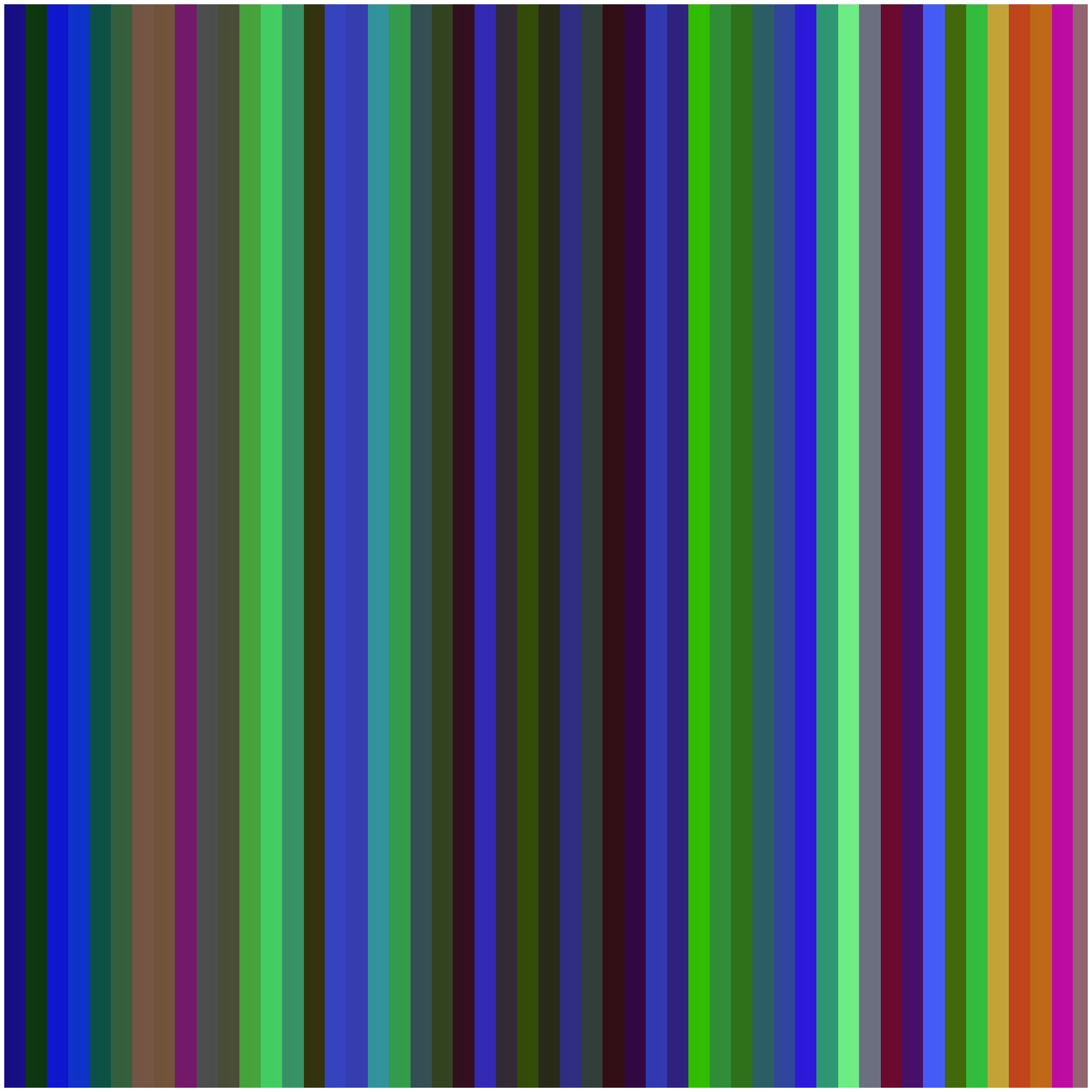 Coloured Lines #1 #61 static NFT preview