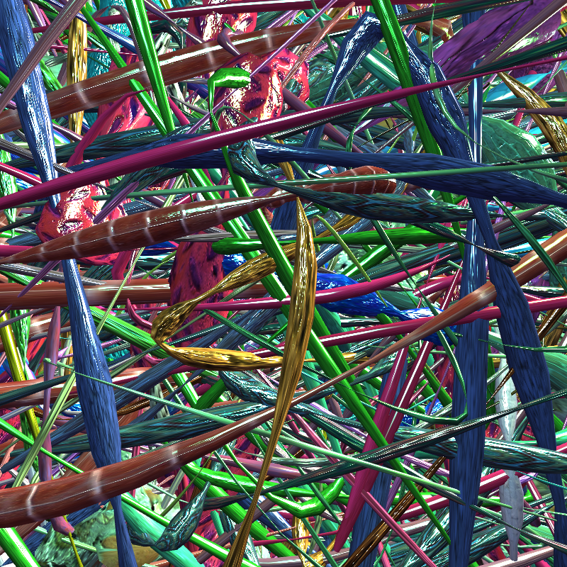Prismatic Thickets #386 static token preview