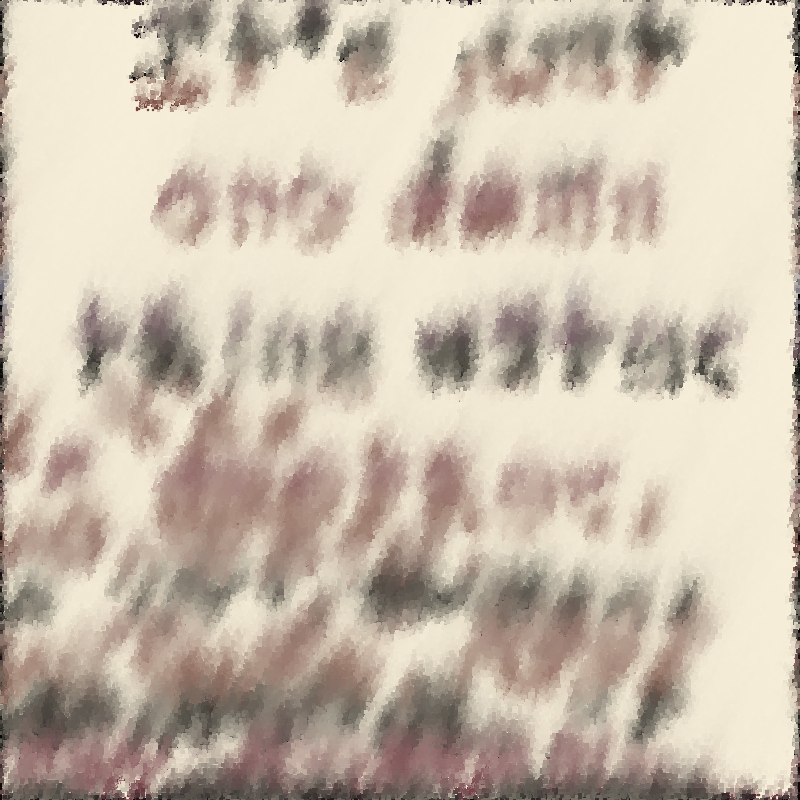 THE WORD AFTER US: An AI poetry unreading #363 static token preview