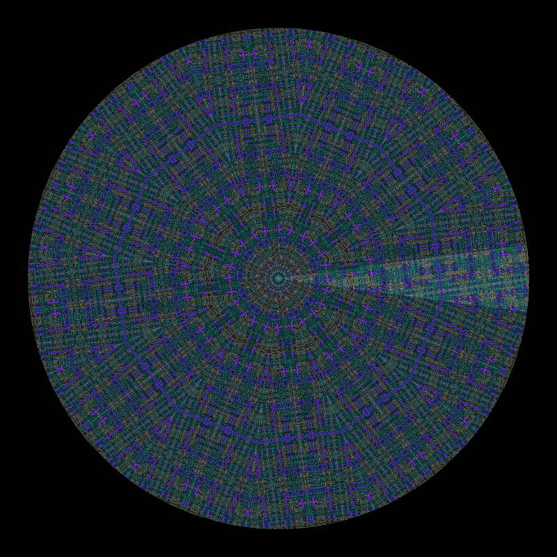 Binary kaleidoscope #19 static token preview