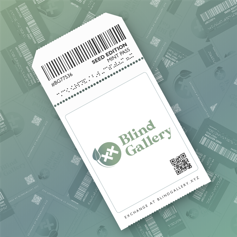 Blind Gallery Mint Pass (Seed Edition) #695 static NFT preview