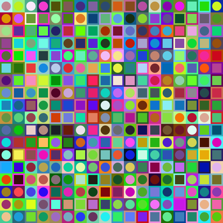 Square Dot Composition #189 static NFT preview