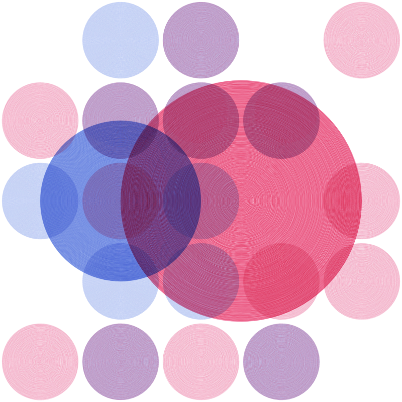Brushed Circles #64 static NFT preview