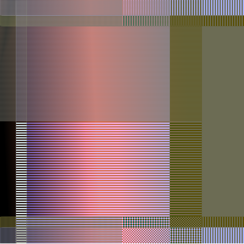 "Gradient Framework" #66 static NFT preview