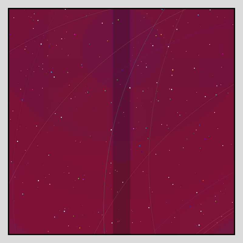 Color Field Starry B #128 static token preview