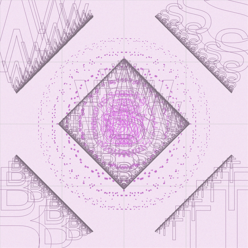 WTBS Logo with Fractals #153 static NFT preview