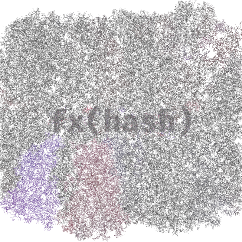 FXHASH Generative Logo #252 static token preview