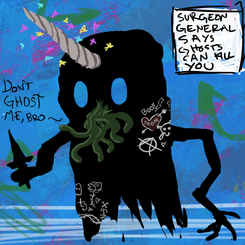 Don't Ghost Me, Bro #107 static NFT preview