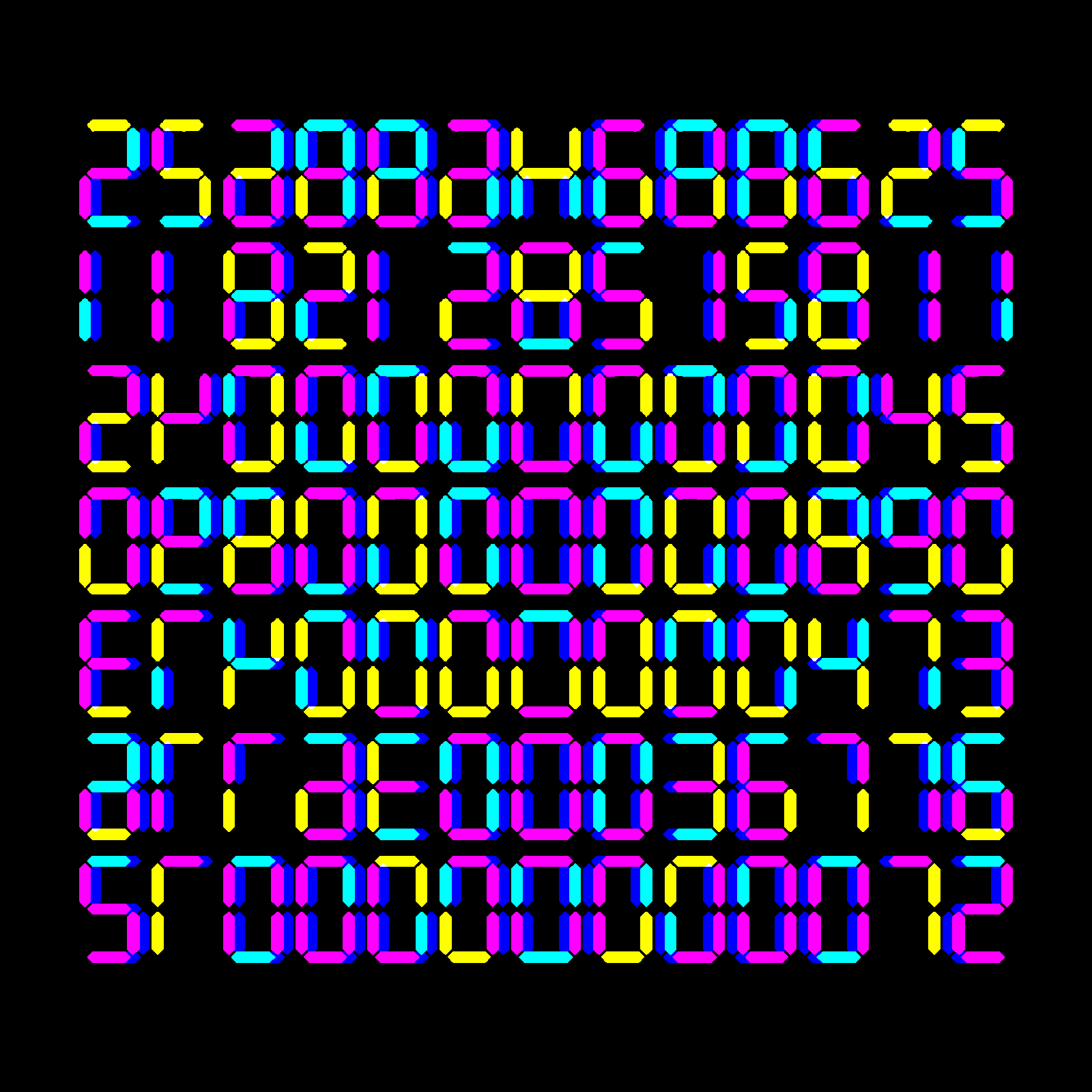 Digits #469 static NFT preview