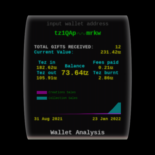 Wallet Inspector #3 static NFT preview