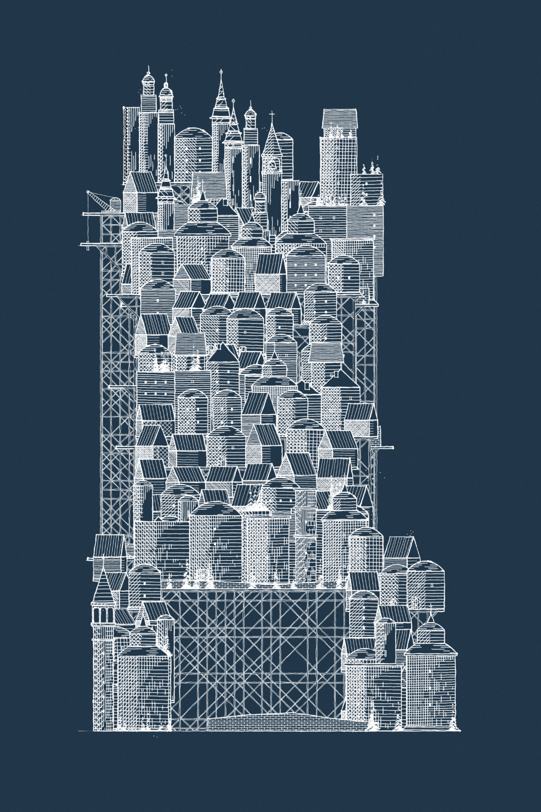 The City #166 static NFT preview