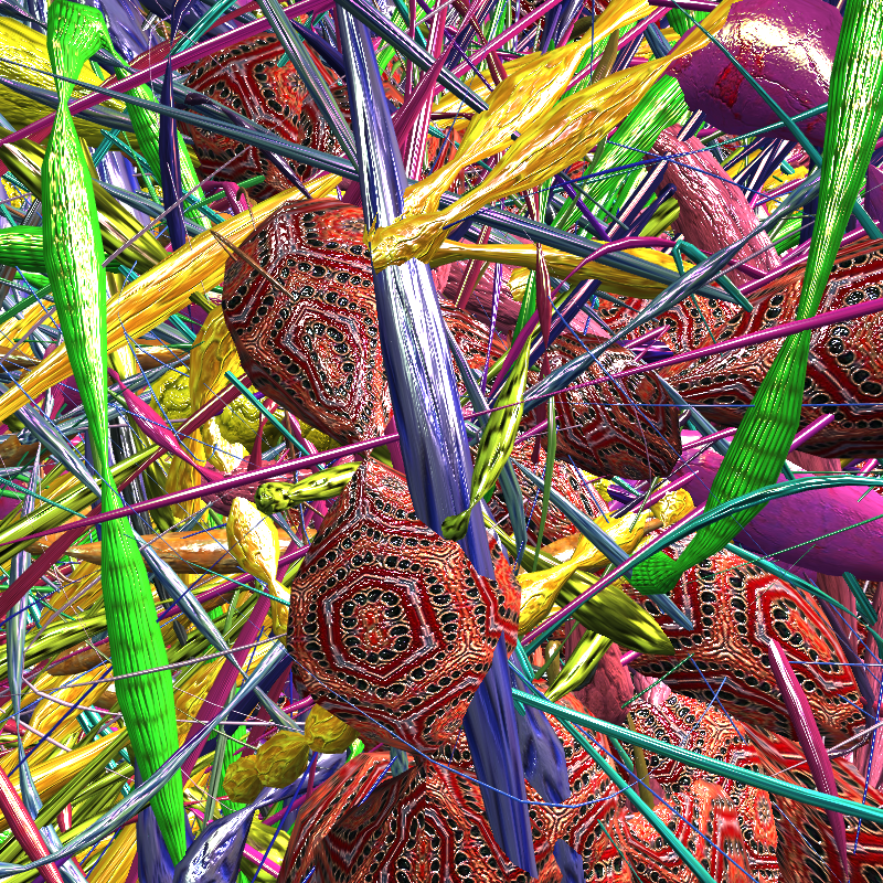 Prismatic Thickets #603 static NFT preview