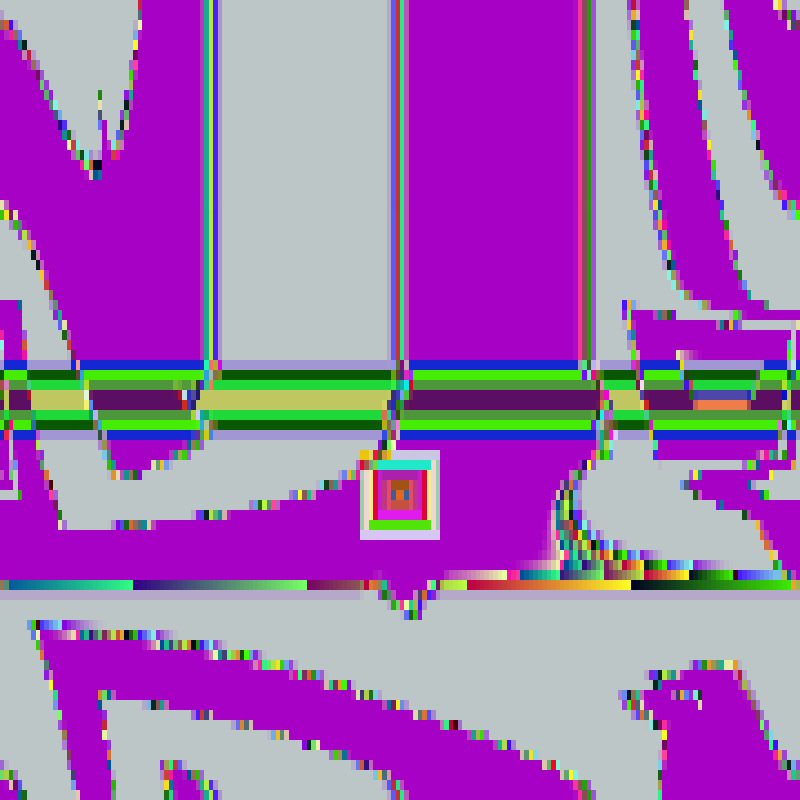 Pixel Flood #79 static NFT preview
