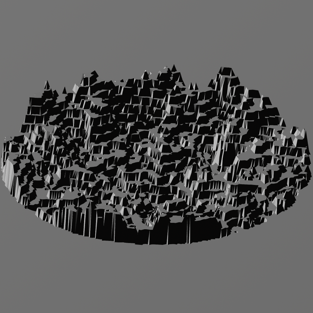 Terraced #43 static NFT preview