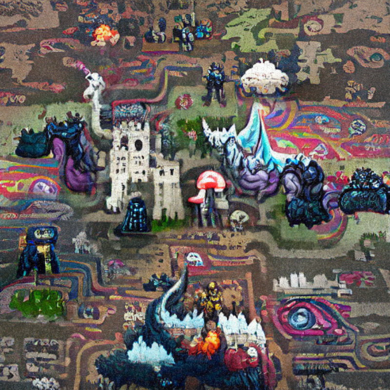 Neural Tapestry #29 static NFT preview