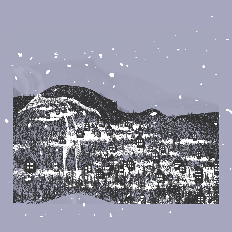 White Mountain Winter #3 static token preview