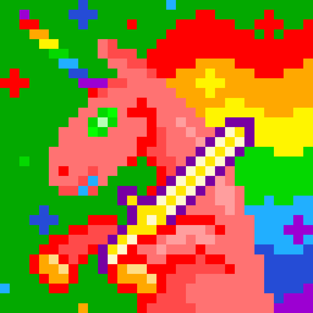 Unicorn #6410 static NFT preview