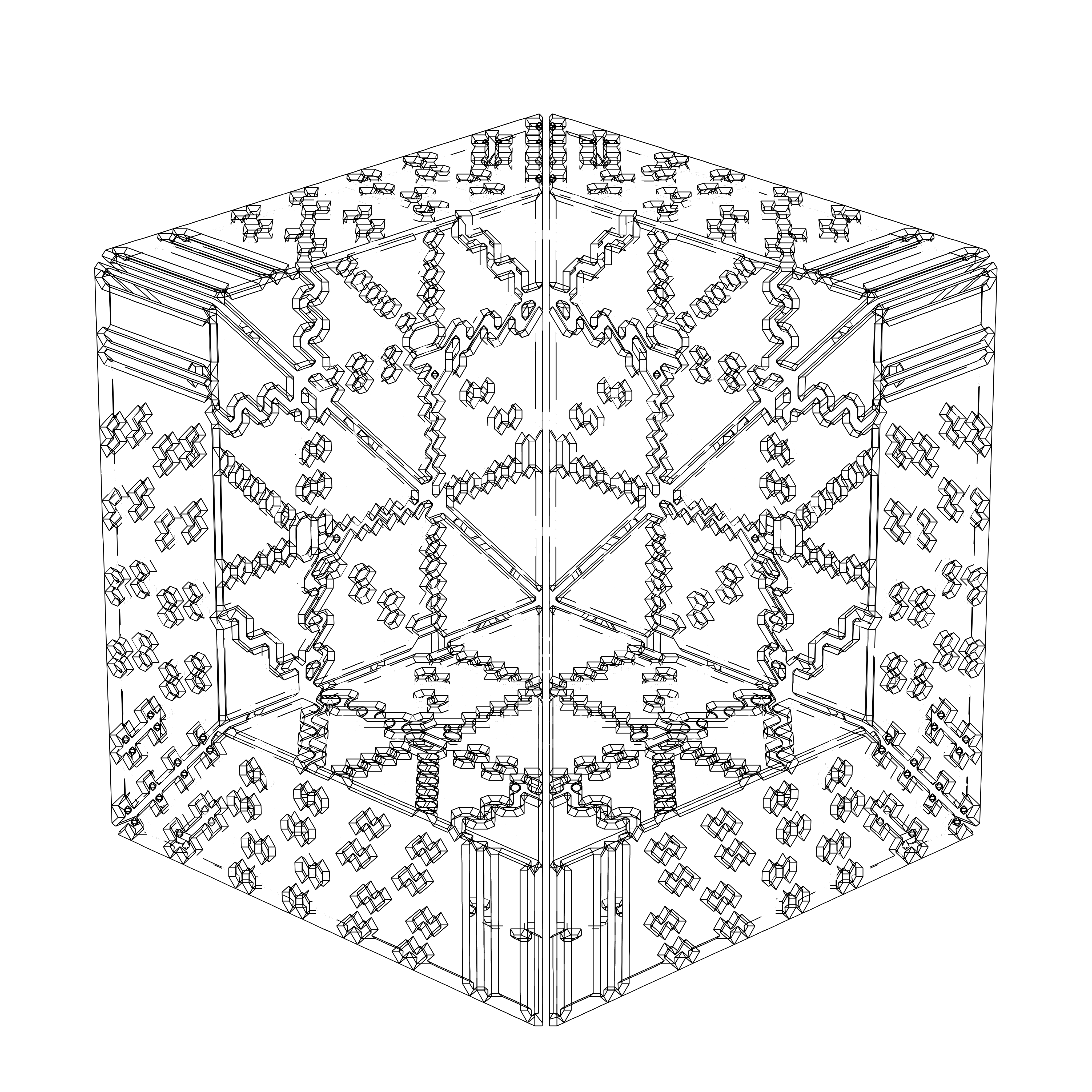 LL21 Alien Art Cube #999 static NFT preview