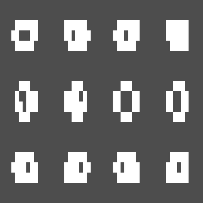P1XEL*1NVADERS #3 static NFT preview