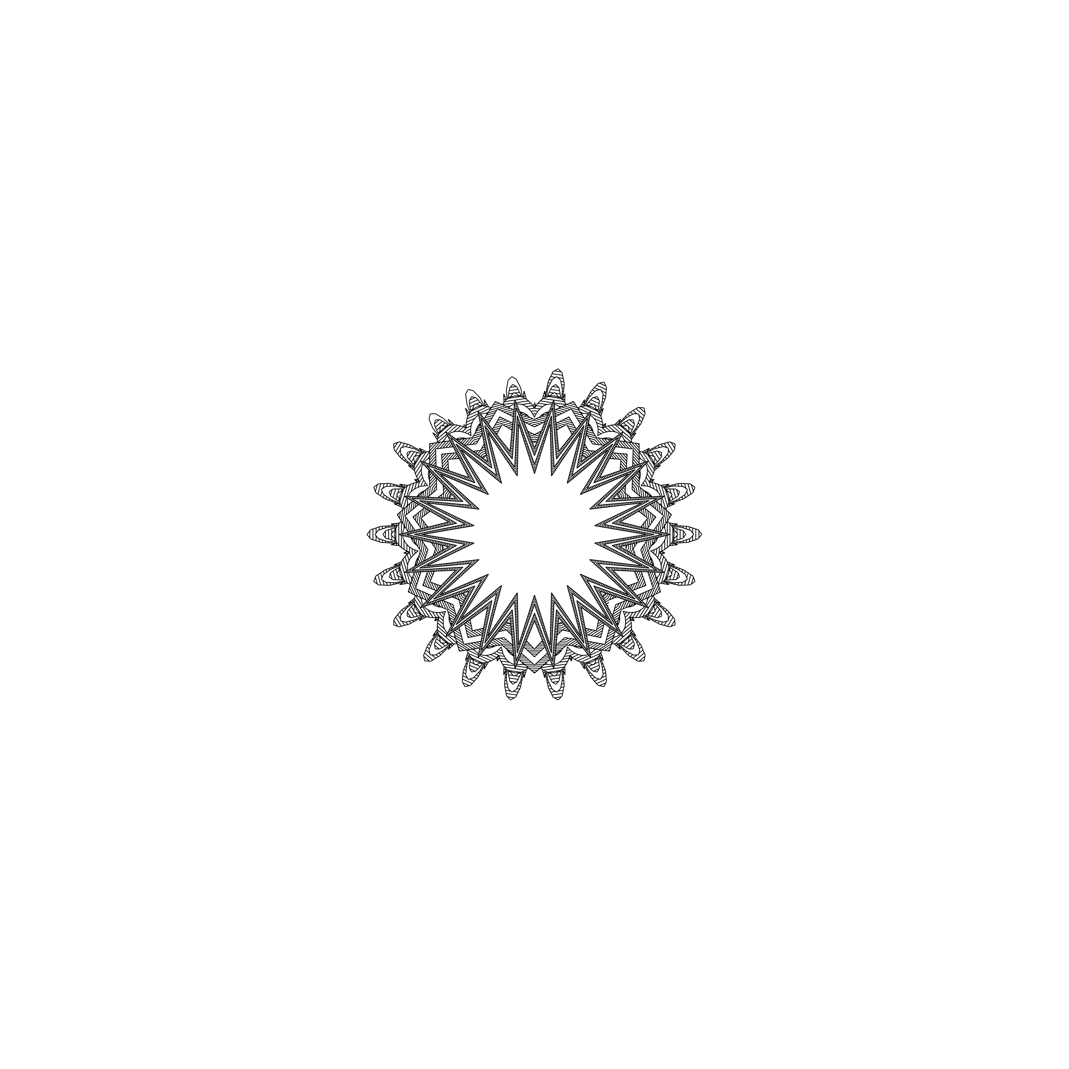 LL21 Mandala #421 static NFT preview