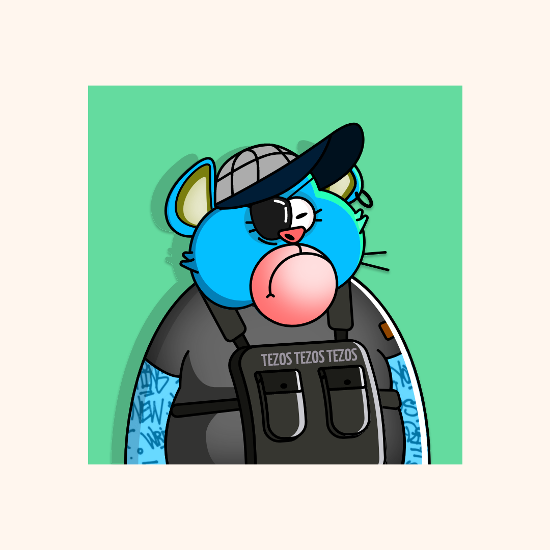 Hamster #1 #83 static token preview