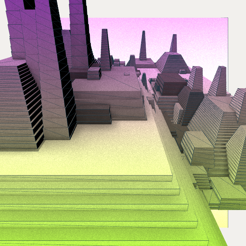 Paradise City #242 static NFT preview