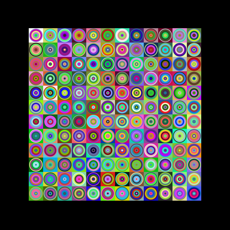 Bulls Eye #84 static token preview