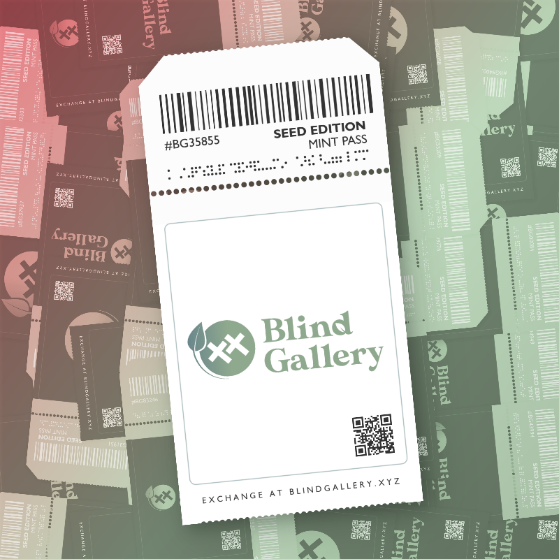 Blind Gallery Mint Pass (Seed Edition) #398 static NFT preview