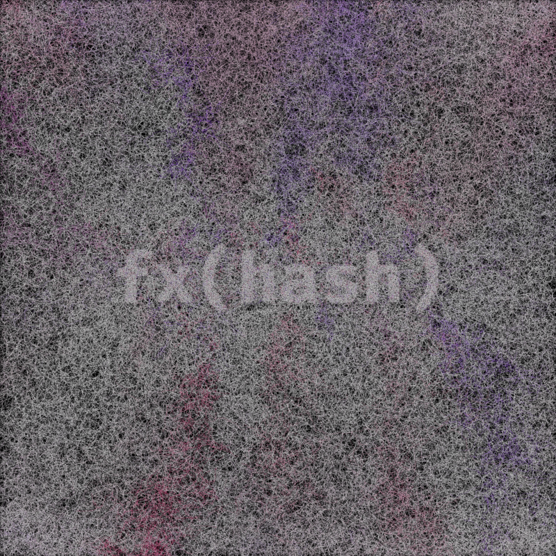 FXHASH Generative Logo #374 static token preview