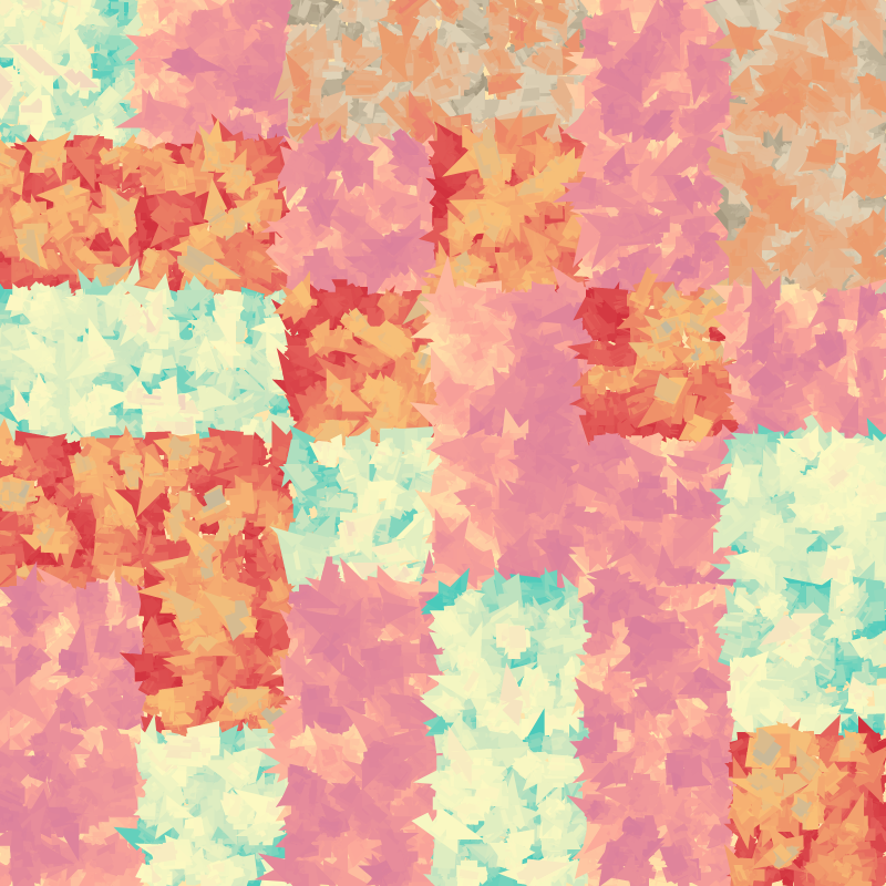 Watercolor Grid #38 static NFT preview