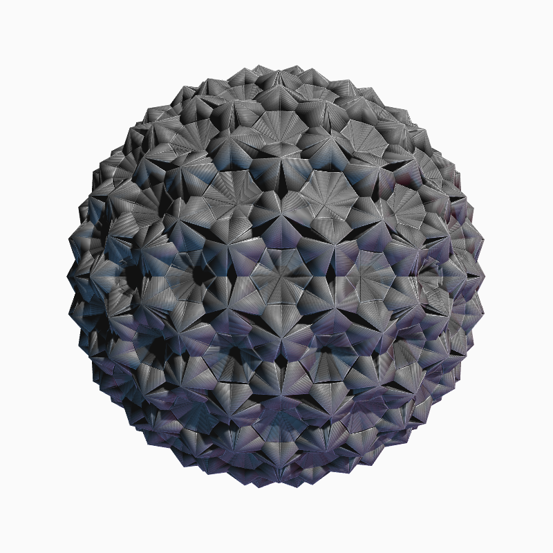 Digital Gothic: Virus #12 static token preview