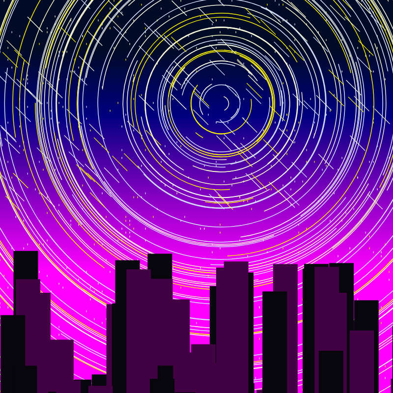 Starry sky #39 static NFT preview