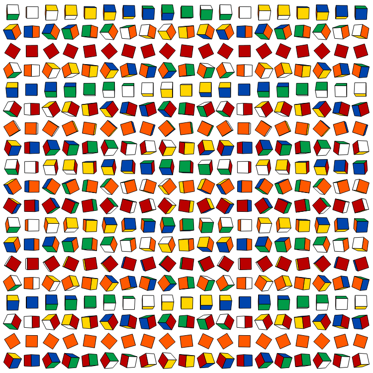 rubikVoxels #27 static token preview
