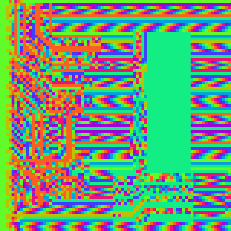 Mosaic #578 static NFT preview