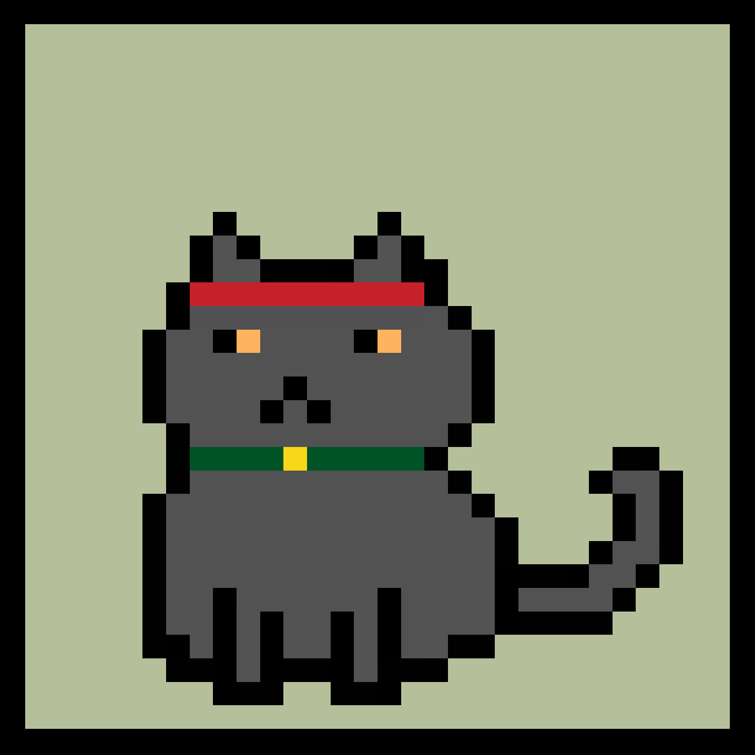 Lazy Kitties #654 static token preview