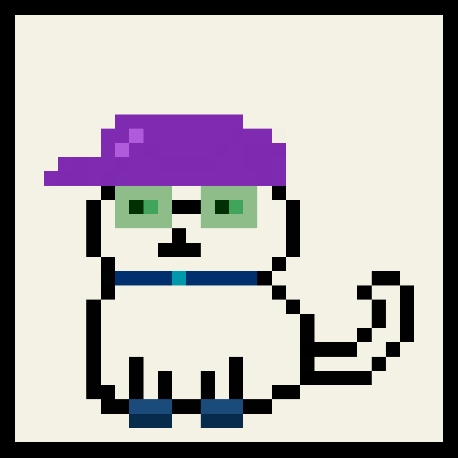 Lazy Kitties #1307 static token preview