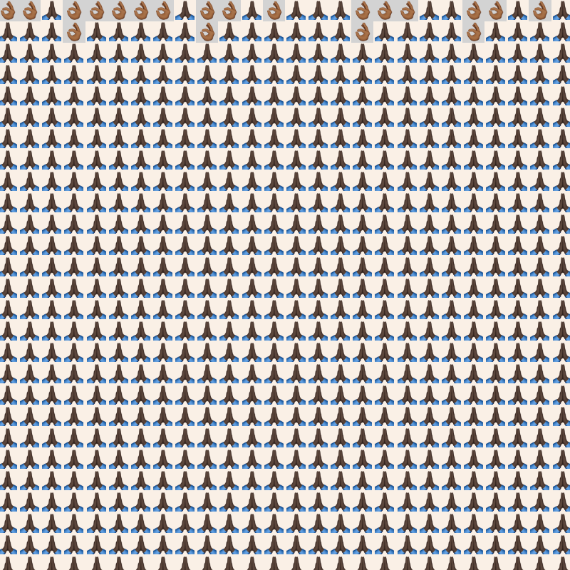 Elementary Cellular Emoji Automata #650 static NFT preview