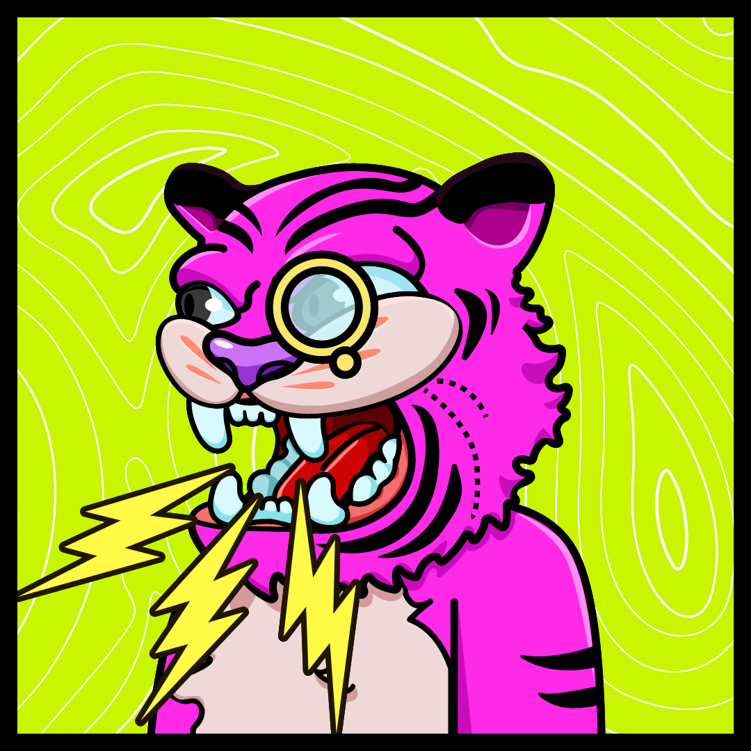 TIGERS Bored Club #16 static token preview
